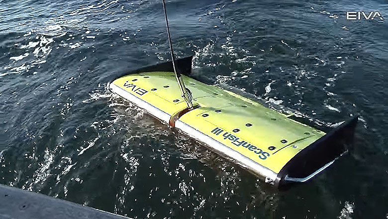 EIVA ScanFish ROTV deployment and recovery