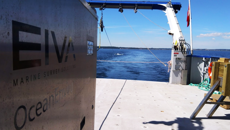 ScanFish XL is put into position with the OceanEnviro winch.