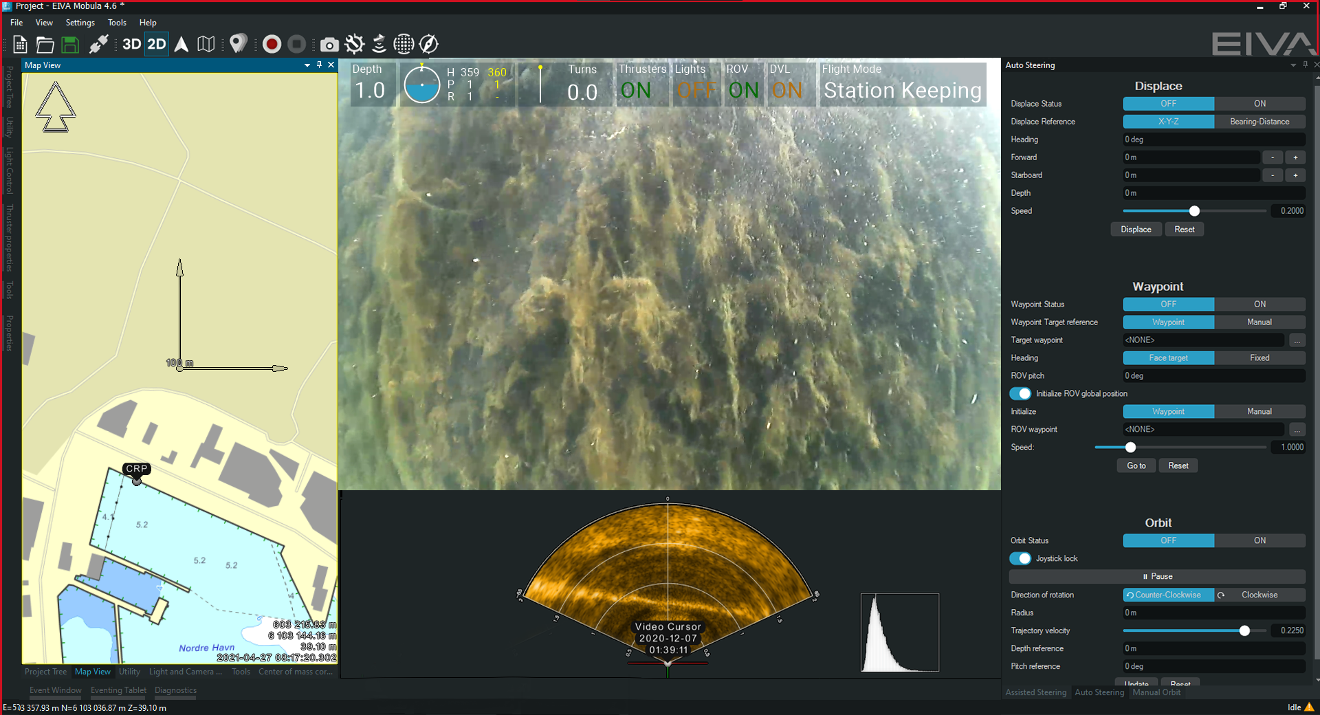 NaviSuite Mobula BlueROV2 4.6 new release ROV dive