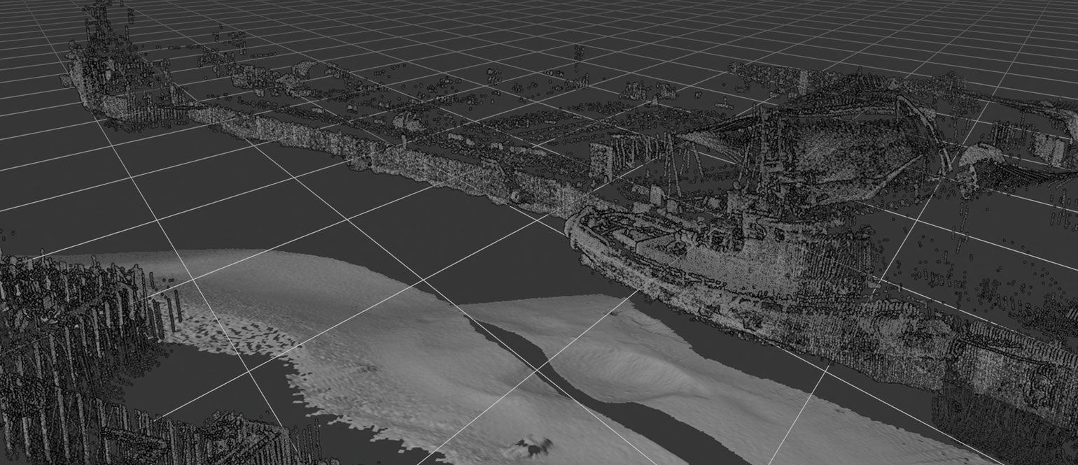 USV- & vessel-based hydrographic inspections