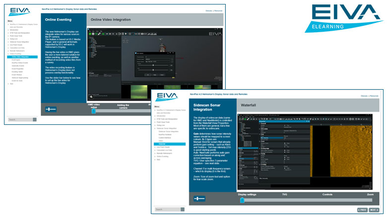NaviPac 4.2 Helmsman's Display Sonar data and Remotes